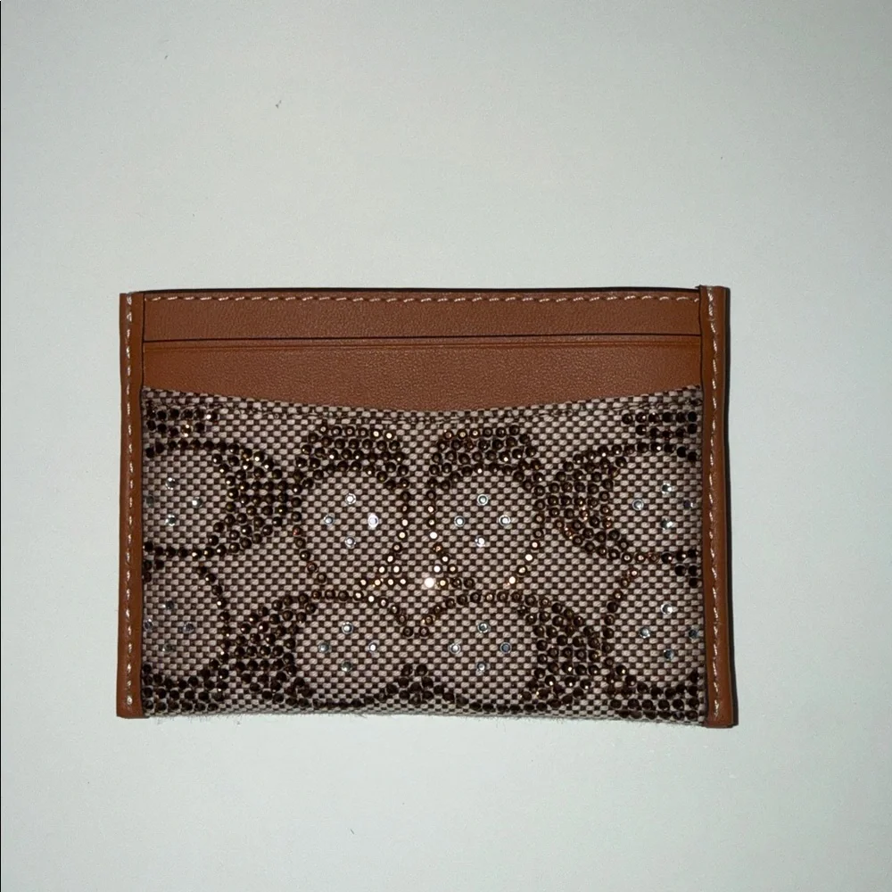 Coach Crystal Card Holder - Picture 3 of 3